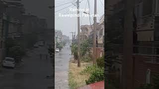 heavy #rain with strong #winds at #rawalpindi #Islamabad #pakistan