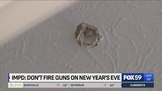 IMPD warns people against shooting guns in the air on New Year’s Eve