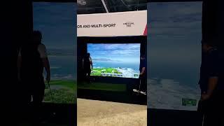 Virtual Tee Golf Sim | InfoComm 2025 | Optoma