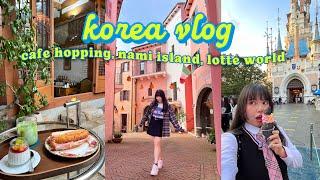 FIRST TIME IN KOREA! (part two)  lotte world, art galleries, nami island & more!