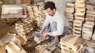 A new Chapter of Manufacturing Process Of Bricks Frame Making From Wood and Iron Sheet