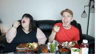 52nd Birthday Feast With Nikocado Avocado Outback Steakhouse Mukbang