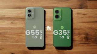 Moto G55  vs  Moto G35 Full Comparison