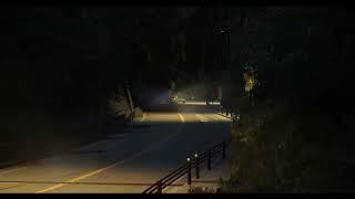 Toyota Mark II Otarumi Touge Night Drift Downhill and Uphill