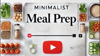 #19 Minimalist Meal Prep: How to Simplify Your Cooking Routine - 30 Day Minimalist Challenge