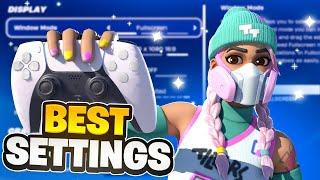 NEW BEST Controller SETTINGS + Aimbot Sensitivity Tutorial (Fortnite Settings Explained)