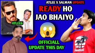 Atlee X Salman Khan Official Update Om This Day | Atlee 6 Shocking Update | Salman With Atlee UPDATE