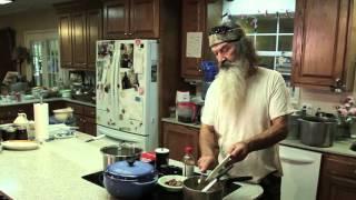 Duck Commander Phil Robertson Cooks his Famous Pralines