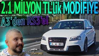 2.1 MİLYON TL'lik MODİFİYE️A3'den RS3'e(MİLYONLUK KARLI PROJE)