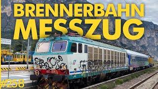 #258 Güterzüge, Frecciarossa und Messzug in Mezzocorona - Brennerbahn