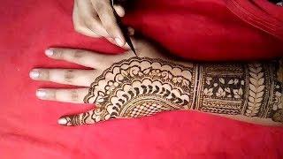 HOW to BRIDAL HENNA design for beginners #henna #sharika