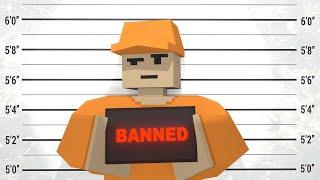 I GOT BANNED FOR DESTROYING ROOFCAMPER ADMINS (Unturned)