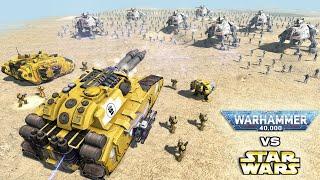 WARHAMMER 40K vs STAR WARS: Space Marines vs Clone Troopers - Men of War: Assault Squad 2