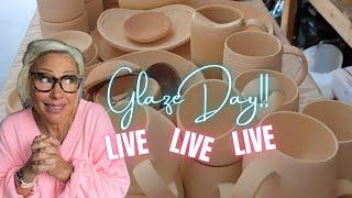  I'M SPILLING MY SECRETS...GLAZING TIPS & TRICKS - How I Brush On Pottery Glaze!! All Skill Levels!