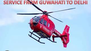 Low-Cost Air Ambulance Service from Guwahati to Delhi by Hifly ICU