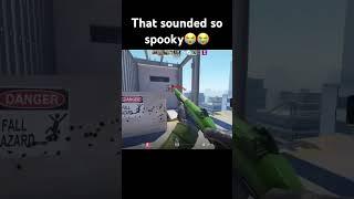 That sounded so spooky #counterstrike #funny #csgo #shorts