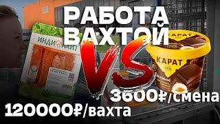 Устроились на две РАБОТЫ ВАХТОЙ! - ГДЕ ЛУЧШЕ? На сырах "Карат" или индейка "Индилайт"