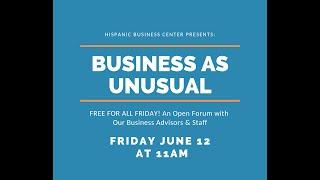 Business as UNusual: Free for All Open Forum!