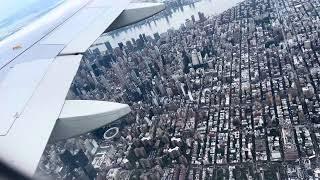 NYC: Flying Over Lower Manhattan - Central Park