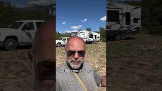 Arrival at the next spot. #planbrv #fulltimefamily #fulltimefamilies #boondocking #solarpower