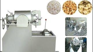 Airflow cereals puffing machine