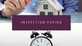 INSPECTION PERIOD when buying or selling a 