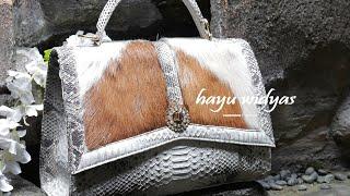 Live Stream Fashion Tas Kulit Reptile Hayu Widyas Handmade 17082020