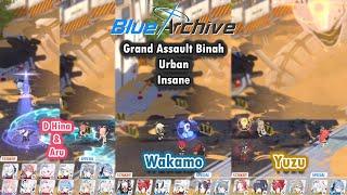 Blue Archive Global - Grand Assault Binah Urban Insane