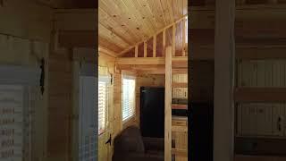 14' x 36' Amish Made Cabins & Kits | Deer Run Cabins - Whitetail