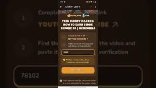 Teen Money Makers: How to Earn $100K Before 20 | MemeGirls 4 November Video Code | Memefi Code Today