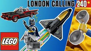 LONDON CALLING LIVE LEGO PODCAST 240 - PIECE BY PIECE WE TAKE A LOOK AT THE NEW CLASSIC BATMOBILE