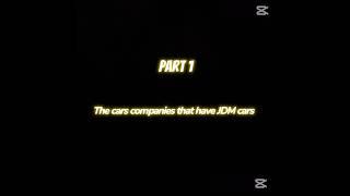 The best companies that have JDM cars🫡 #automobile #top #edit