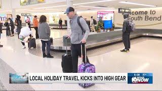 Holiday travel in full swing at South Bend International Airport