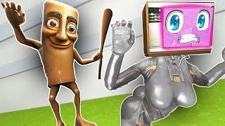 TV WOMAN VS TUNG TUNG SAHUR IN CITY 5 | Garry's Mod