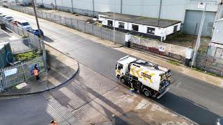 Street Sweeping | Drone Footage ️ | JM Clark Ltd