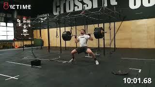 Valentin Ivanov - CrossFit Quarterfinals 2022 Workout #4