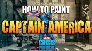 Sorastro's Marvel: Crisis Protocol Painting Guide Ep.1 - Captain America