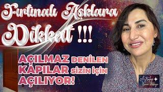 Fırtınalı Aşklara Dikkat! Geçmişle Sınanabilirsiniz AÇILMAZ DENİLEN KAPILAR AÇILIYOR I EMİNE AKKAYA