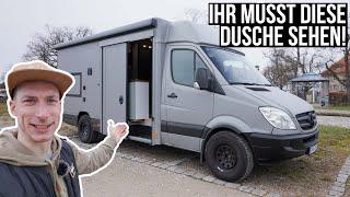 Vom DHL Truck  zum Mountainbike VAN | Camper Room Tour | Jasper Jauch