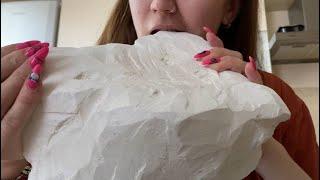 ГЛЫБА МЕЛА ТОТ САМЫЙ / МОКРЫЙ И СУХОЙ ХРУСТ / АСМР #asmr #chalk