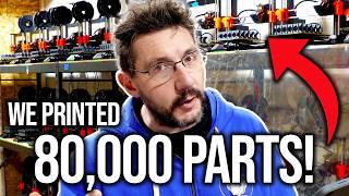 How We Used 50 Printers to Make 80,000 Parts!