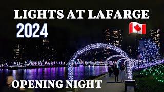  Walking Tour: Lights at Lafarge 2024 | Opening Night | Lafarge Lake - Coquitlam | November 22