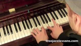 How To Play Jazz Piano Chords- Rootless Voicings