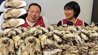 Steamed oysters and ramen with sojuㅣCooking&Mukbang