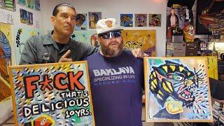 ACTION BRONSON'S HIDDEN TALENT FOR ART (+ STUDIO VISIT W/ COULTER JACOBS)