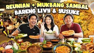 MUKBANG DI WARUNG SAMBAL VIRAL & LIFE UPDATE FT. LIVY & YUSUKE!