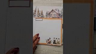Horizontal Dutch Door Spread | Creative Journal Ideas