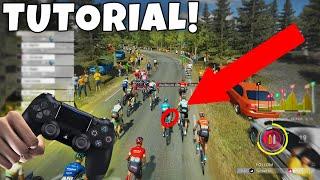 How To Play Tour de France 2021 Ps4 game Tutorial! (Tips and tricks - PS5 Gameplay)