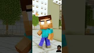 "MINECRAFT ON 1000 PING (Bandits rob a bank) - Minecraft Animation" #minecraftanimation #shortsminec