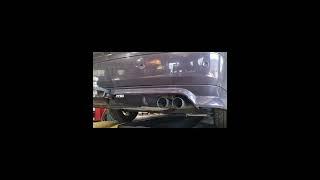 Ford Falcon Ba Bf Xr6 Redback 2.5" catback exhaust with 1 x oval muffler and rear delete pipe